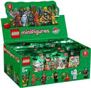Конструктор LEGO® Collectable Minifigures Серія 11 - не повна (15 шт)