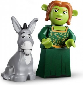 Конструктор LEGO® Collectable Minifigures Shrek™ Фіона та Віслюк Конструктор LEGO® Collectable Minifigures Shrek™ Фіона та Віслюк
