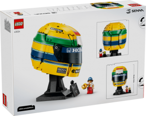 Конструктор LEGO® Editions™ F1 Helmets Шолом Айртона Сенни