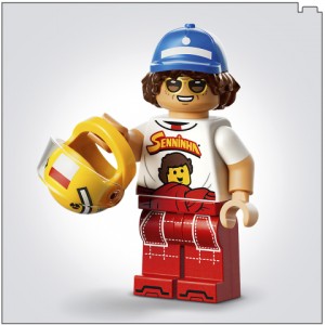 Конструктор LEGO® Editions™ F1 Helmets Шолом Айртона Сенни