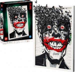 Конструктор LEGO® ART Настінна картина «Джокер™» — обкладинка коміксу
