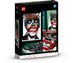 Конструктор LEGO® ART Настінна картина «Джокер™» — обкладинка коміксу