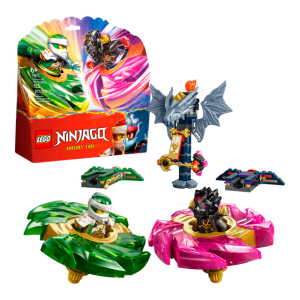 Конструктор LEGO® NINJAGO® Битва Ллойда проти Раса зі спінером