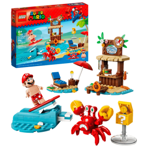 Конструктор LEGO® Super Mario™ Пригоди Mario на пляжі