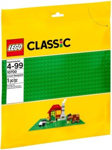 Конструктор  LEGO® Classic Базова пластина зеленого кольору
